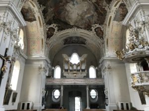 L'organo Reinisch della Basilica di Wilten (28 luglio).
